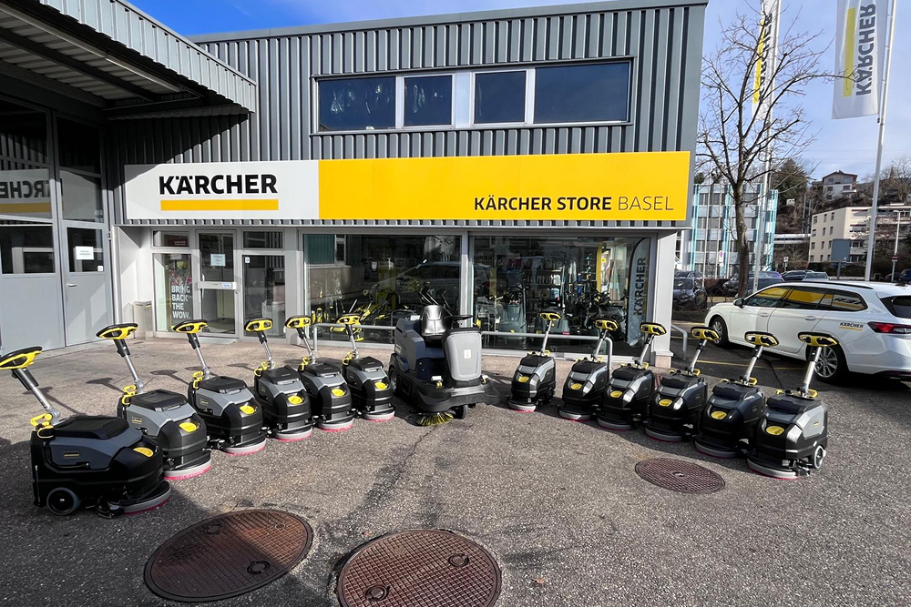 Modernste Reinigungsmaschinen Modernste Reinigungsmaschinen